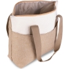 Promotional Ava RPET Tote Bag Khaki Tan/White B619