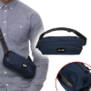 Custom Waste2Gear Recycled Ocean Plastic Fabric Sling Bag with Logo B633