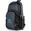 Promotional Logan RPET Backpack Gray/Black B644