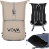 Custom Brockton PU Leatherette Waterproof Backpack with Logo B645