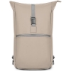 Promotional Brockton PU Leatherette Waterproof Backpack Beige/Black B645