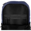 Promotional PU Leatherette Water Resistant Backpack Navy B652