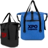 Custom Milton rPET Heather Waterproof Tote Bag with Logo B654