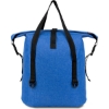 Promotional Milton rPET Heather Waterproof Tote Bag Blue/Black B654