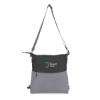 Promotional Ocean Plastic Two Tone Backpack Tote Black/Gray B671
