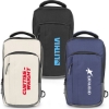 Custom Ocean Plastic Two Tone Ripstop Sling Bag with Logo B673