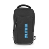 Promotional Ocean Plastic Two Tone Ripstop Sling Bag Black B673