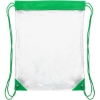 Promotional The Coliseum Stadium Drawstring Bag Green/Clear B702