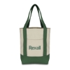 Promotional Mini TJ Canvas Tote Bag Green B708