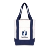 Promotional Mini TJ Canvas Tote Bag Navy Blue B708