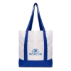 Promotional Large TJ Canvas Tote Bag Navy Blue B709