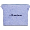 Promotional 4oz Recycled Cotton Pouch Blue B710