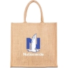 Promotional Arlo Jute Tote Bag Natural Tan B719