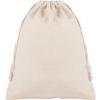 Promotional PureCotton Drawstring Pouch Natural Beige B738