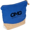 Promotional JuteCraft Eco Pouch Blue B739