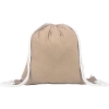 Promotional Recycled Threads Drawstring Bag Natural B740