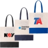 Custom Recycled DuoTone Shopper Tote with Logo B741