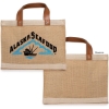 Custom Petite Jute Luxe Tote with Logo B744