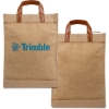 Custom Grande Jute Luxe Tote with Logo B745