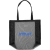 Promotional MeshLine Shopper Tote Bag Black B773