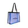 Promotional MeshLine Shopper Tote Bag Blue/Black B773