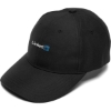 Promotional Poly Strapback Baseball Cap Black D204-FD