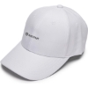 Promotional Poly Strapback Baseball Cap White D204-FD