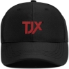 Promotional Quick-Dry Ripstop Strapback Baseball Cap Black D205