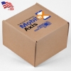 Custom Screen Printed Corrugated Box Small 6x6x4 For Mailers, Gift with Logo GL2005-18