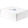 Promotional Screen Printed Corrugated Box Large 11x9x4 For Mailers, White GL2013-00