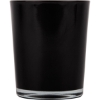 Promotional Vanilla-Scented Soy Wax Candle in Glass Jar - Small Black H102