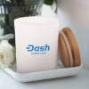 Promotional Vanilla-Scented Soy Wax Candle in Glass Jar w/Bamboo Lid (La White H103
