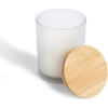 Promotional SootheScents Grande Soy Candle in a Glass Jar White H105