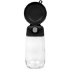 Promotional Pet 13 oz. Water Bottle with Bowl Clear/Black H119