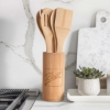 Custom 5-Piece Bamboo Kitchen Utensil Set with Logo H158