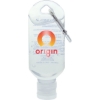 Custom 2 oz. Hand Sanitizer Gel with Carabiner with Logo H312