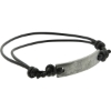 Promotional Friendship Bracelet Black/Silver H359