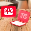Custom Travel-Size Paper Soap with Plastic Container with Logo H398