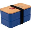 Promotional Wheat Straw Bento Box Blue H458