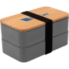 Promotional Wheat Straw Bento Box Gray H458
