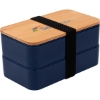 Promotional Wheat Straw Bento Box Navy H458