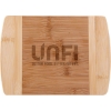 Custom The Wellington 8-Inch Two-Tone Bamboo Cutting Board with Logo H460