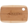 Custom The Camden 9-Inch Two-Tone Bamboo Cutting Board with Logo H462