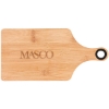 Custom The Genoa 14-Inch Bamboo Cutting Board with Handle with Logo H467