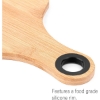 Promotional The Genoa 14-Inch Bamboo Cutting Board with Handle Brown/Black H467