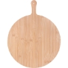 Promotional 15-Inch Round Bamboo Pizza Cutting Board Bamboo H476