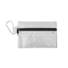 Promotional 14pc First Aid Kit in Soft Zipper Pouch with Carabiner White H678