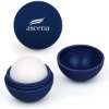 Promotional Lip Balm Ball Navy Blue H687