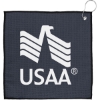 Promotional ProWaffle 12x12 rPET Golf Towel Gray H754