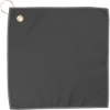 Promotional EcoClip rPET Golf Towel Black H756